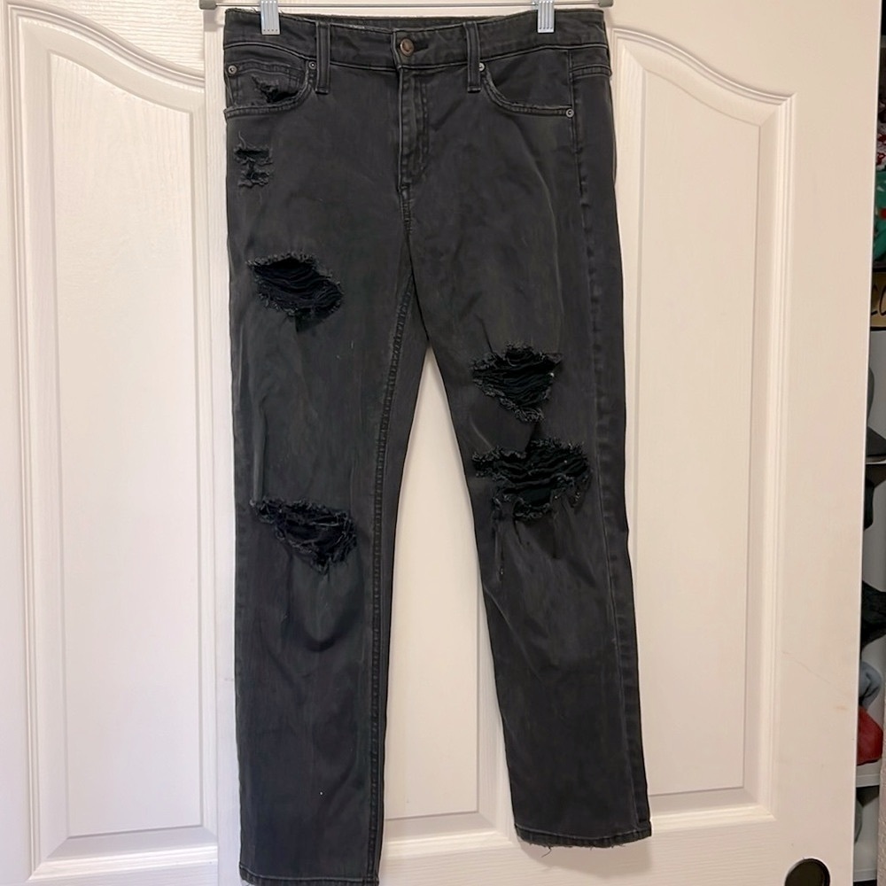 Joe’s Jeans - Ex-Boyfriend Straight - Distressed Black - Women’s Size 27